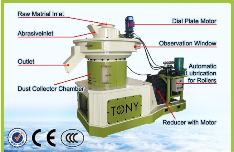 China High Quality and Energy Saving Biomass Wood Pellet Machine Wood Swdust Pellet Production Machine Biomass Pellet Mill Price