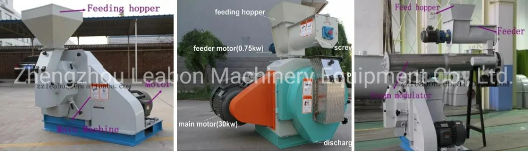 Animal Feed Line Used Ring Die Poultry Feed Pellet Mill