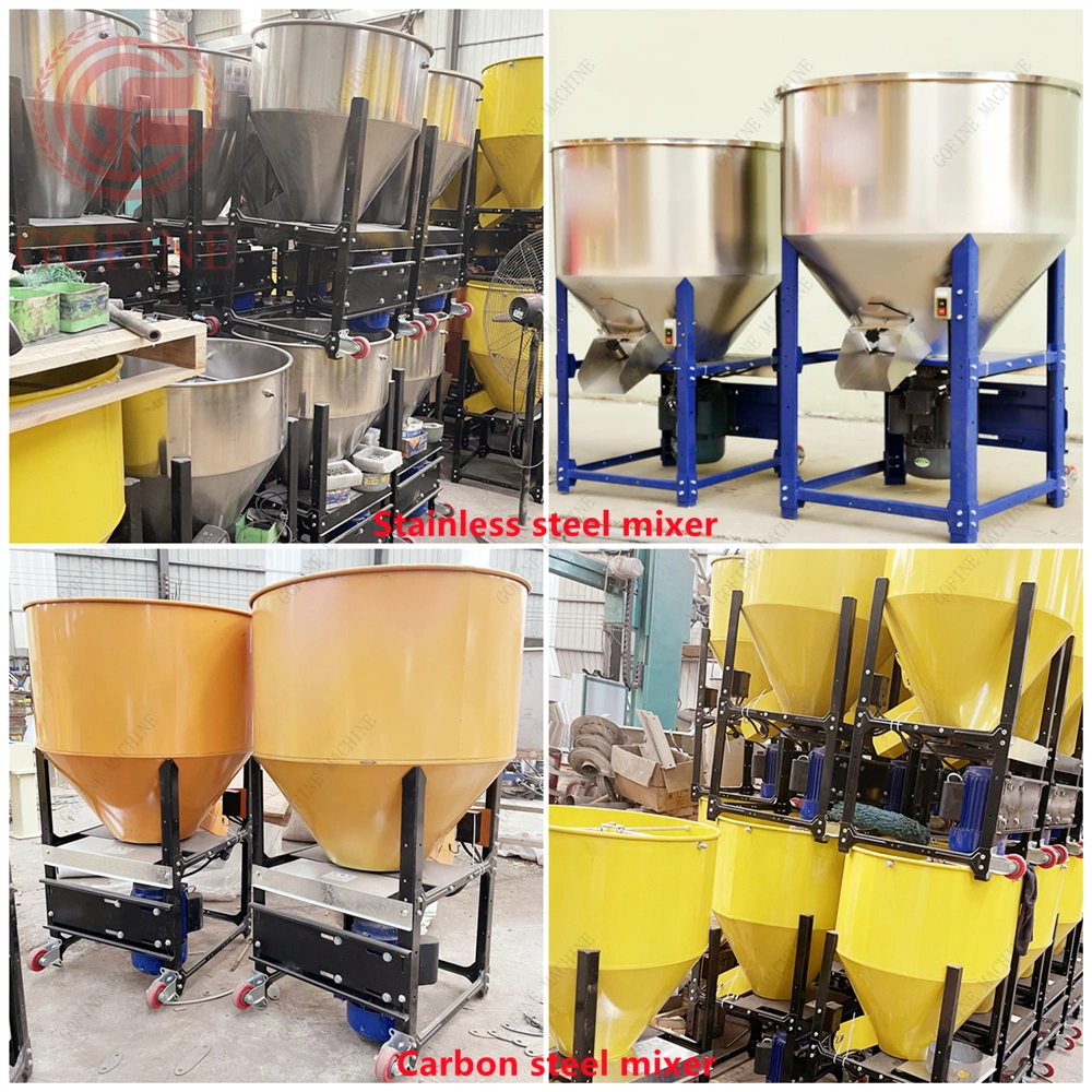 High Efficient Rice Seed Mixer Fertilizer Pellet Mixing Machine