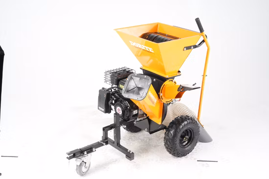 K-Maxpower CE Hocheffiziente 7-PS-Benzin-Rückstoßstart-Mini-Holzhäcksler-Schreddermaschine China Holzhäcksler-Schreddermaschine