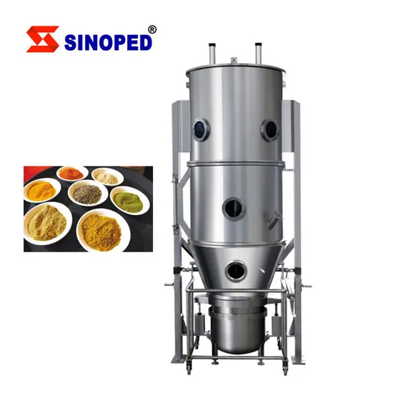 Heißer Verkauf Wirbelschichttrockner/Wirbelschicht/Fließbetttrocknungsmaschine/Granulat/Pellets/Vakuum/Flash/Spray/Fdb/Fbd/Zucker/Salz/Pharmazeutisches Pulver Tablett-Trocknerofen
